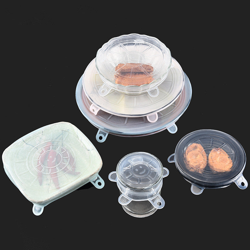 Universal Silicone Stretch Lids (Set of 6)