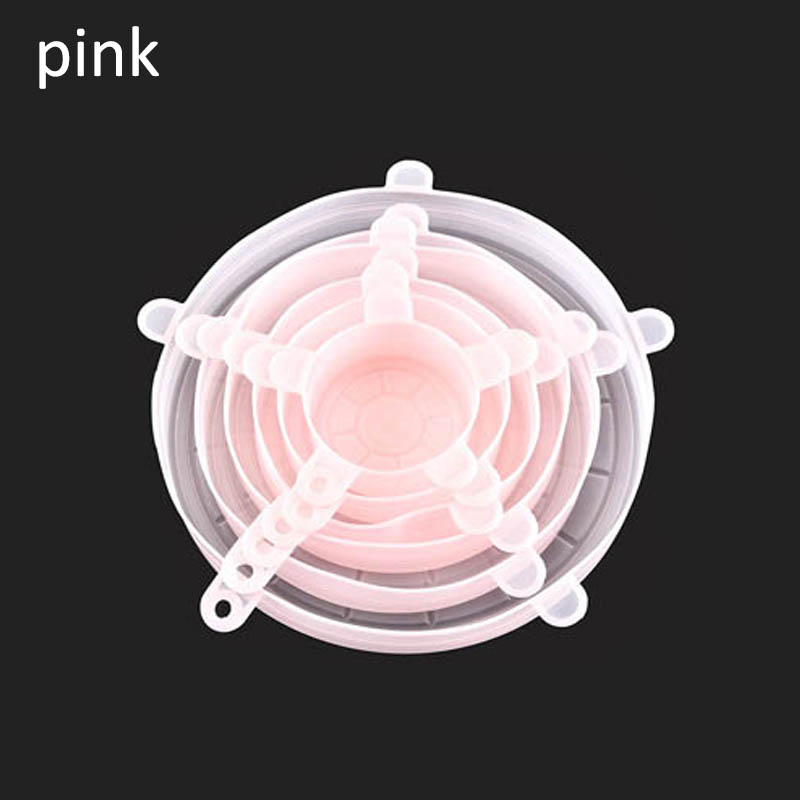 Universal Silicone Stretch Lids (Set of 6)
