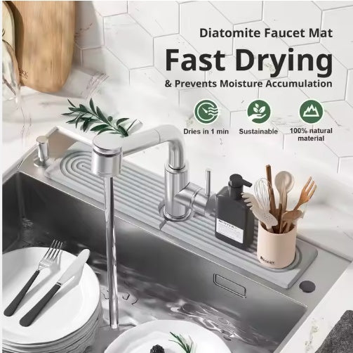 The Terrafirma Instant-Dry Stone Sink Tray