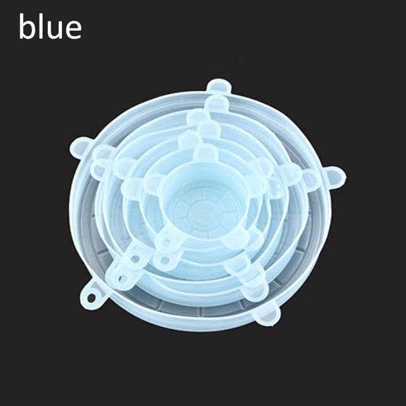 Universal Silicone Stretch Lids (Set of 6)