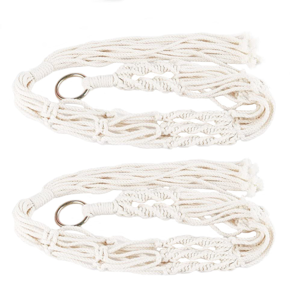 Artisan Woven Macramé Plant Hanger (Set of 2)