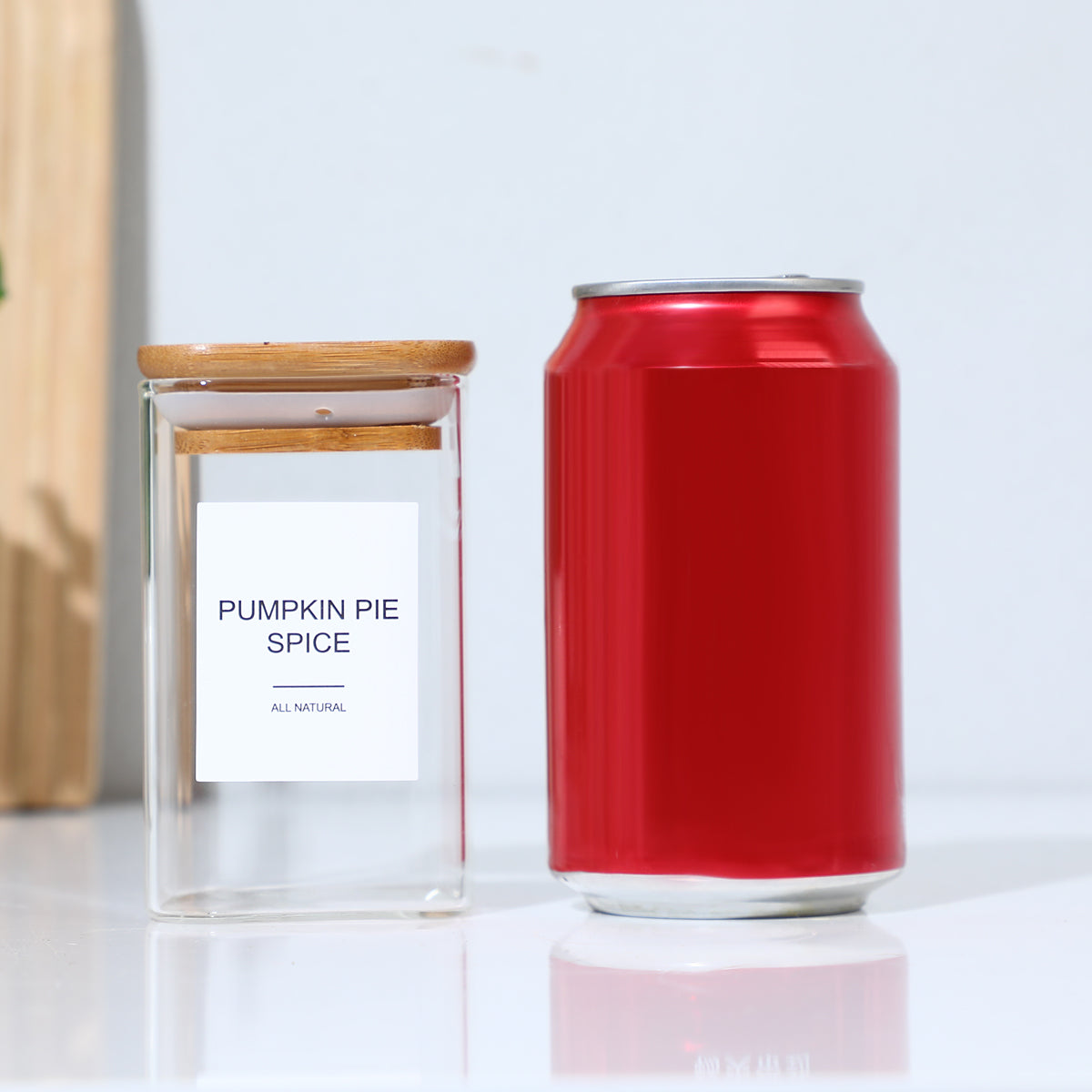 The Ultimate Bamboo & Glass Pantry Set
