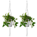 Artisan Woven Macramé Plant Hanger (Set of 2)